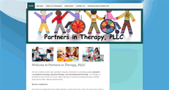Desktop Screenshot of partnersintherapy.com